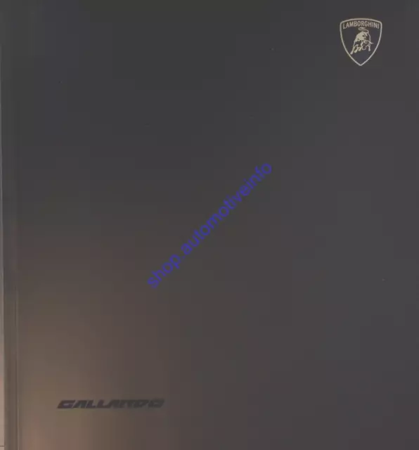 HD4036 Brochure Catalogue Prospekt LAMBORGHINI Gallardo 2003 English