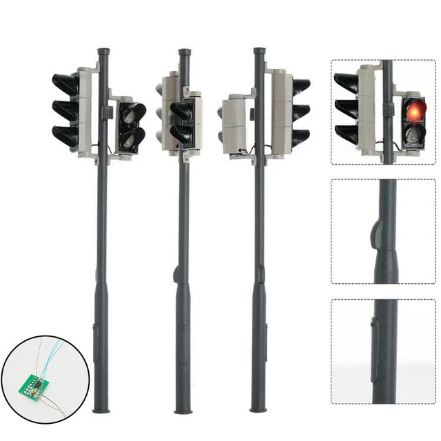 PERFECT SCALE REPLICA G Gauge Traffic Lights Pedestrian Lights Included