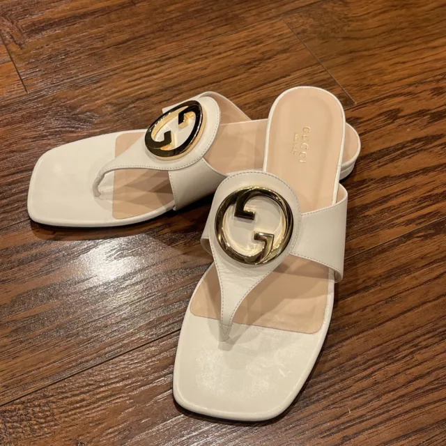 Women’s Gucci Blondie Thong Sandal Size 38.5/8.5