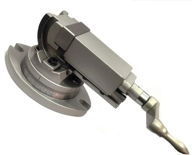 Milling Vise Vice Swivel & Angle Tilting 2 way-Jaw 2"(50MM)  -USA FULFILLED