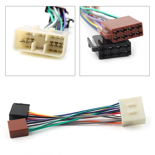 Per TOYOTA ISO CABLAGGIO CABLAGGIO stereo spina radio cavo connettore telaio cavo adattatore