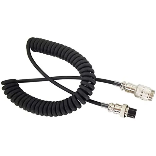 8 Pin Microphone Extension Cable for Kenwood MC-60 MC90 Mc-60A Yaesu MD100 MD200