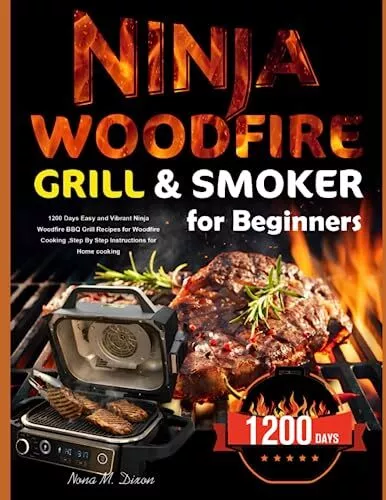 Ninja Woodfire Outdoor Grill & Smoker Cookbook: Simple & Mouth-Watering  Recipes for Ninja Woodfire Electric Pellet  Your Expert Guide to BBQ,  Grilling, Bake, Roast, Dehydrate, and Broil: Haslett, Jerry: 9798396908406:  