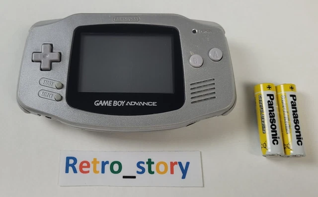 Nintendo Game Boy Advance GBA - Console - Argent / Silver - PAL