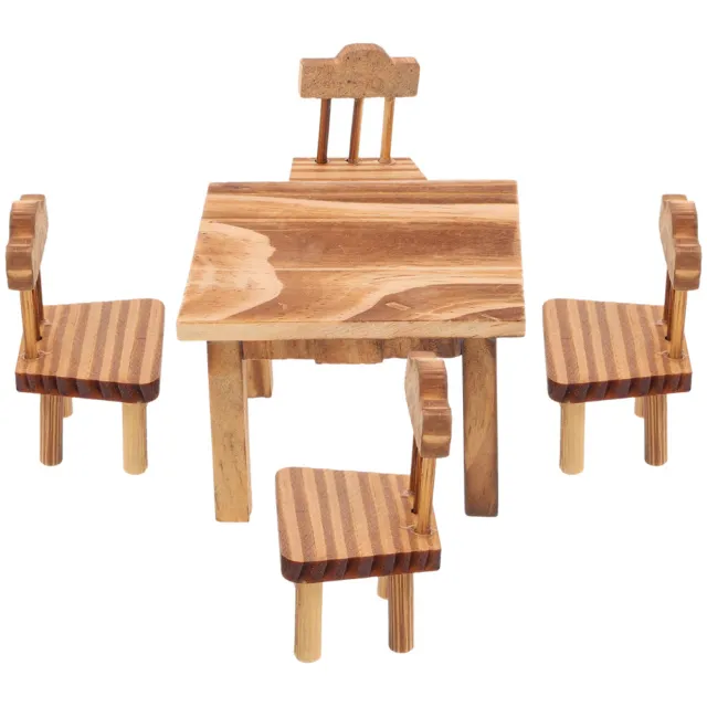 Adornos de muebles chinos juego de muebles imitación silla de mesa decoración de muebles
