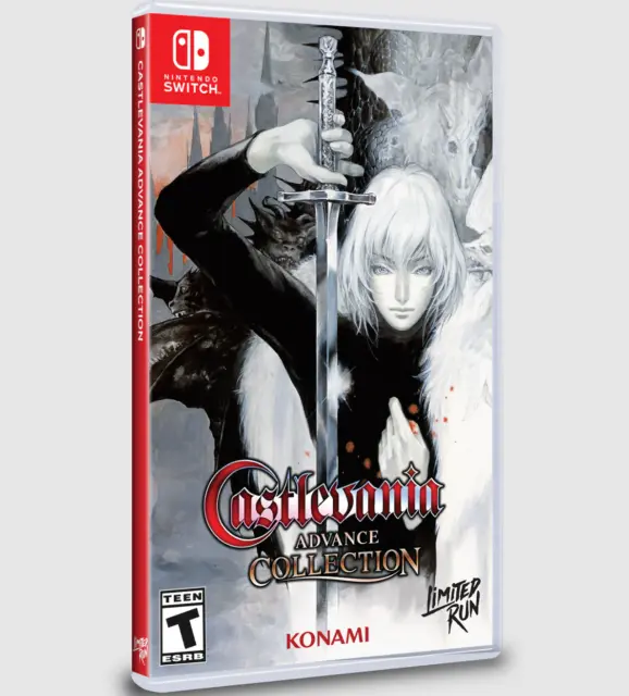 Castlevania Advance Collection Custom Switch Cover NO GAME -  Israel