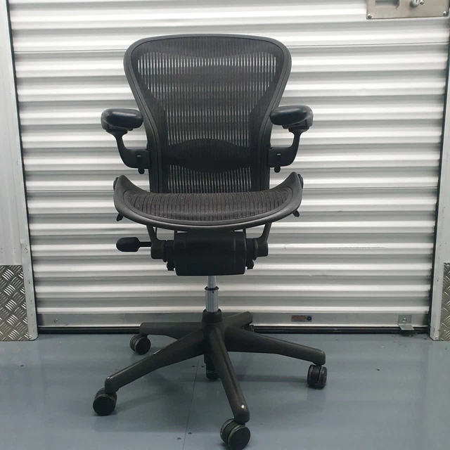 HERMAN MILLER AERON Lumbar Chair Size B Fully Loaded NATIONWIDE