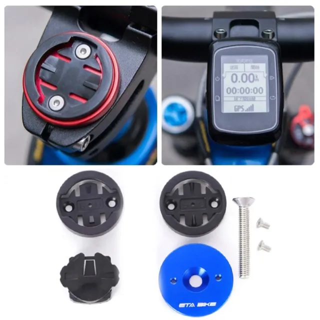 Support de montage GPS vélo polyvalent adapté pour Garmin Cat Eye et Bryton