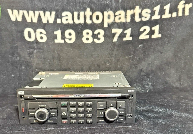 Autoradio GPS MP3 Pour Citroën C6 - Référence 96650245ZD, Codage Inclus | Occasion Fonctionnelle