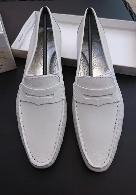 Mocassins TOD'S Benson En Cuir Marron Sans Lacets - Pointure 35,5 - Boîte D'origine