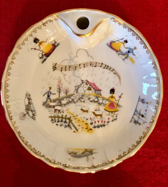 Assiette Chauffante Bebe En Porcelaine De Limoges