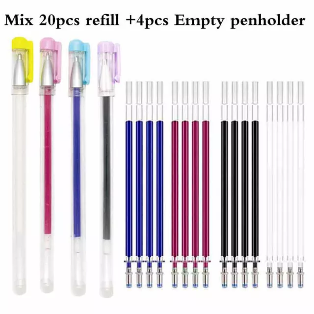 Sewing Marker High Temperature Disappearing Pen Erasing Pen Mixed Color PCR