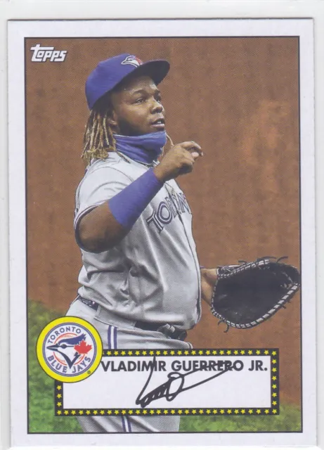 2021 Topps..vladimir Guerrero Jr..1952 Redux..# T52-46..Blue Jays..combined Ship