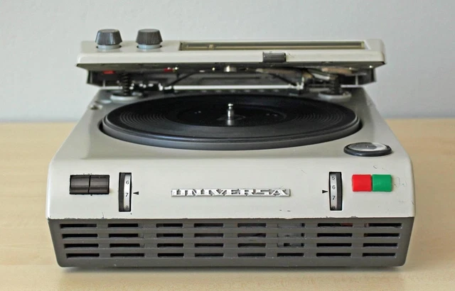 Assmann 640 UNIVERSA Magnetplattenspieler, Diktiergerät mit Magnetplatten 4