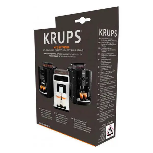 3X KRUPS XS3000 CLEANING TABLETS FOR COFFEE ESPRESSO MACHINE XP, EA, ES  MODELS