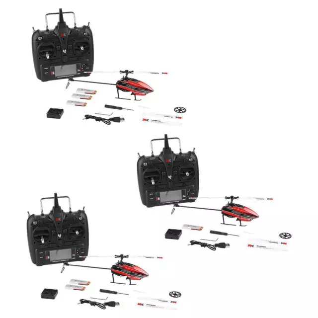 RC Flybarless Hélicoptère Télécommande-Drones RTF 3D 6G pour WLtoys XK K110S