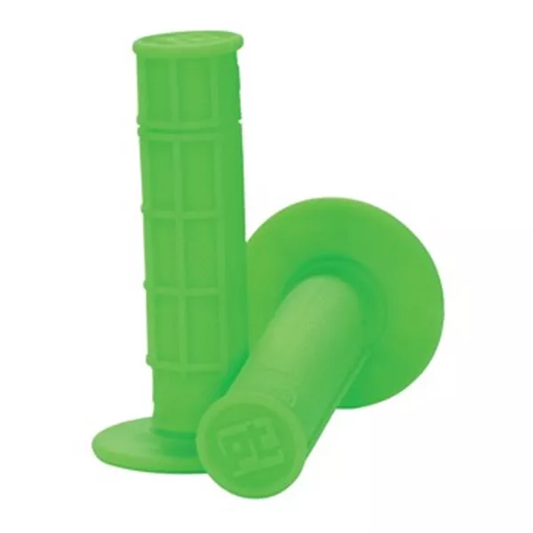 Pro Taper Mx Half Waffle Green Motocross Dirt Bike Grips