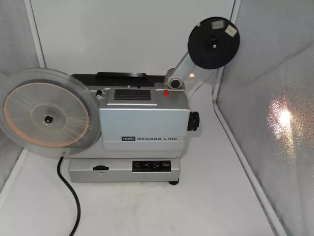 Noris Record L 100 - Super 8 - Stummfilm Projektor - Bis Max. 120 Meter Spulen