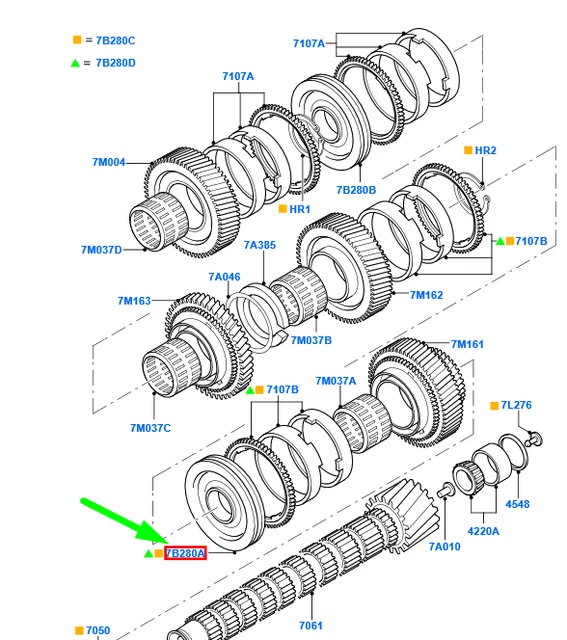 FORD TRANSIT MK3 1st/2nd Gear Synchronizer Assy 1479853 NEW GENUINE £ ...