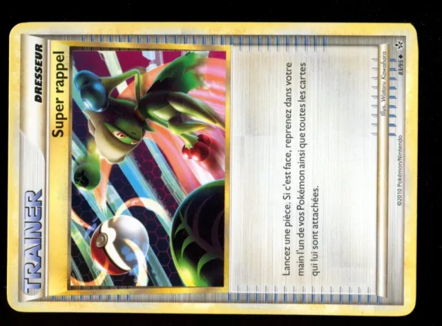 New Unco French Pokemon Card N° 83/95 Super Reminder