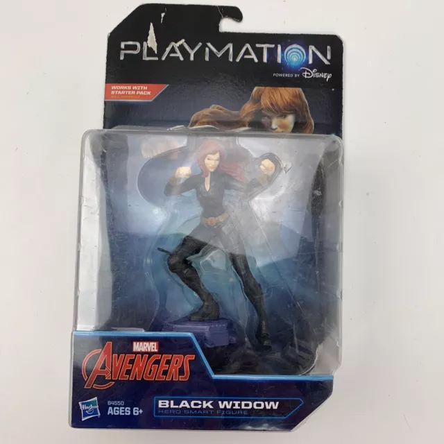 Black Widow Héros Smart Figurine Playmation Marvel Avengers Neuf Hasbro