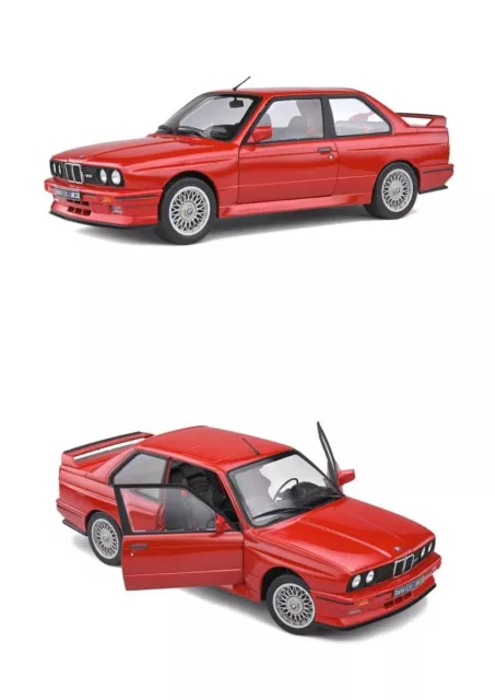 BMW E30 M3 1/18 Rouge/RED 1986 SOLIDO Neuf Boite
