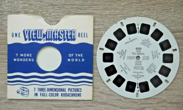 VIEW MASTER REELS - 3 X Vintage Discs Of London Landmarks +