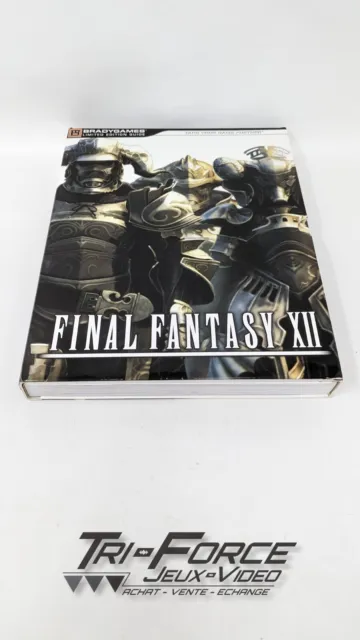 Final Fantasy XII LIMITED EDITION Official Strategy Guide Book W/ Poster!
