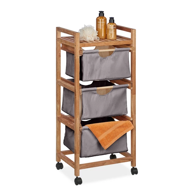 Étagère Ventouse Salle De Bain/noix - 40 Cm - Fixation Sans Perçage - Pour Savon, Rasoir, épices - Noir - 3