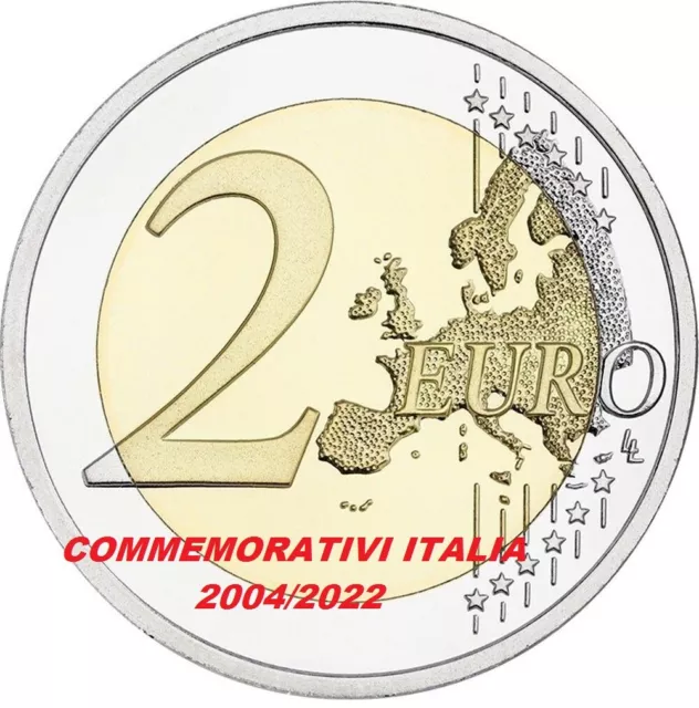 2 Euro Commemorativo Italia 2004/2024  Fdc Bu Unc From Rolls