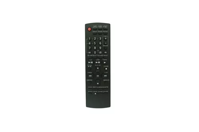 Remote Control For Panasonic N2QAYB000279 SA-AK770 Mini CD Stereo Audio System