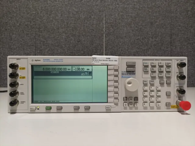 Générateur de signaux vectoriels Agilent E4438C ESG, 250 kHz-6 GHz, chargé...