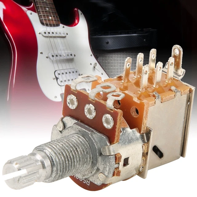 3pcs B500k Potentiomètre De Guitare électrique Potentiomètre En Métal