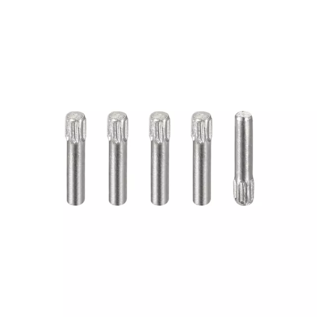 1.5x8mm Acier Goupilles, 5Pcs Molette Tête Bois Couchette Lit Étagère Support