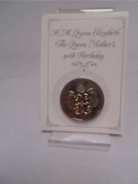 Queen Mother 90th Birthday Royal Mint £5 Coin