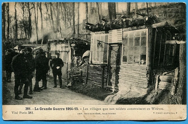 CPA: The villages our soldiers build in Woëvre / War 14-18