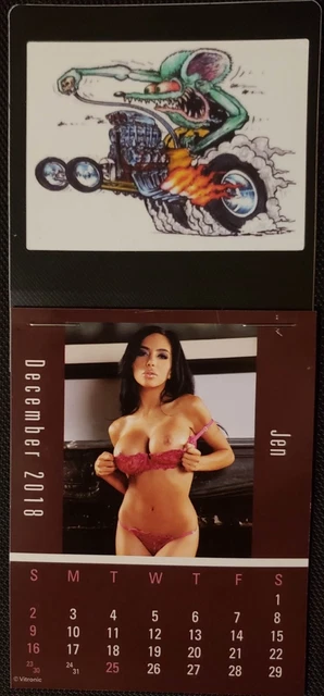 2019-mini-calendar-hot-rod-rat-rod-nude-girls-calendar-13-month-hot-5-50-picclick