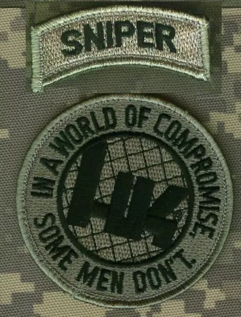 SEAL SPECIAL TASK FORCE ODA JTF DAESH BASHER vêlkrö 2-PC: SNIPER + NO COMPROMISE