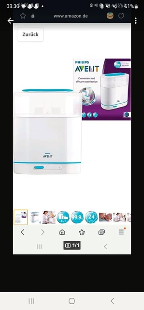 philips avent sterilisator 3 in 1