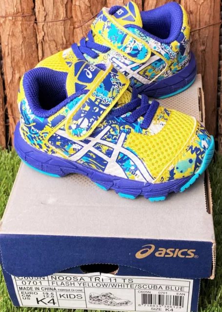 ASICS NOOSA TRI 11 TS toddler shoes sneakers US K4 EUR 19.5 12cm