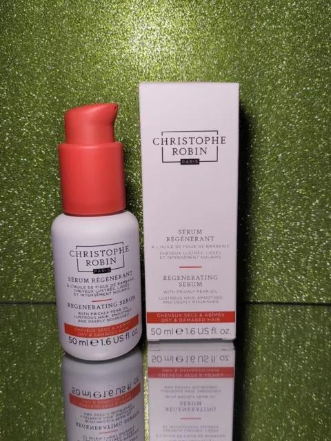 Christophe Robin Regenerating Serum w/Prickly Pear Oil 1.6 fl oz / 50 mL NEW🌵