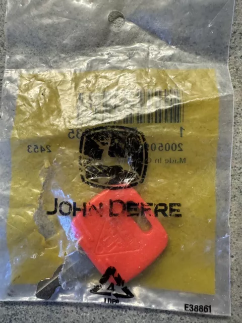 (QTY 1) Genuine OEM John Deere Ignition Key RE183935 Fast Shipping