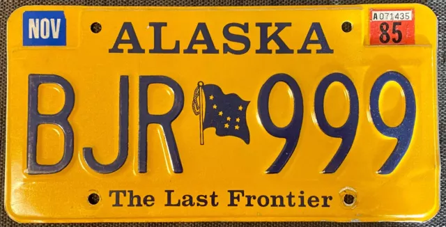 *ALASKA* USA / US / Amerika / Kennzeichen / Nummernschild / License Plate