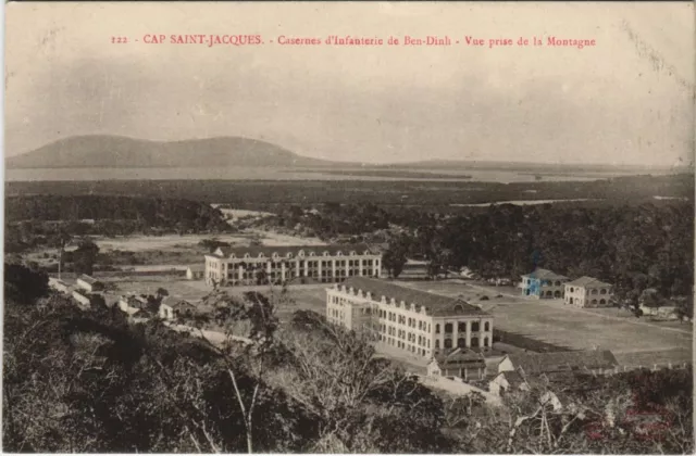 CPA AK VIETNAM CAP-SAINT-JACQUES Infantry Barracks INDOCHINA (1222538)