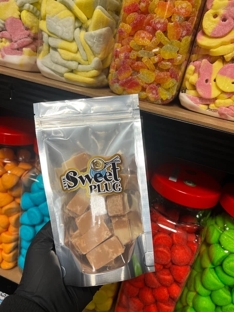 Borsa regalo Cubi Caramelli Assortiti in Fabbrica fatta a mano (200 g)