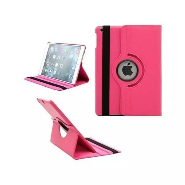 Funda Tablet Para Ipad Mini 2 Giratoria 360º Color Rosa Fucsia