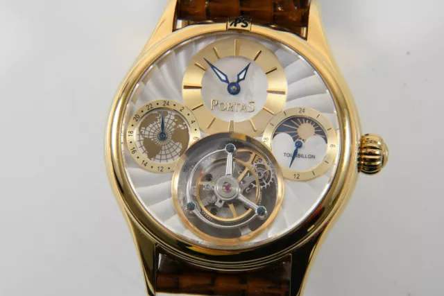 M56S11- Portas Tourbillon Automatic Armbanduhr