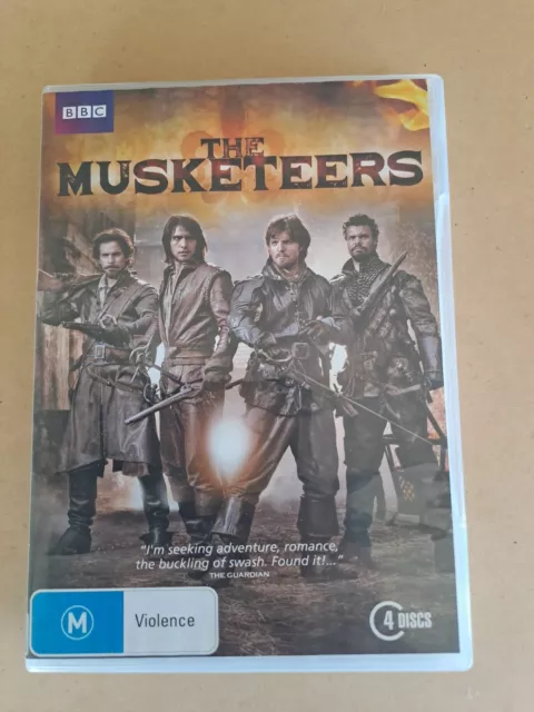 The Musketeers (DVD, 2014) Series 1  -  Region 4