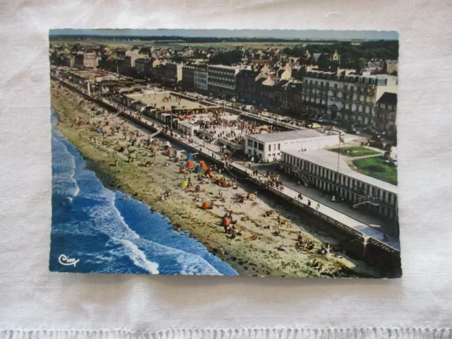 Cpsm Calvados 14 Lion Sur Mer Vue Generale Aerienne Plage Casino Hotels