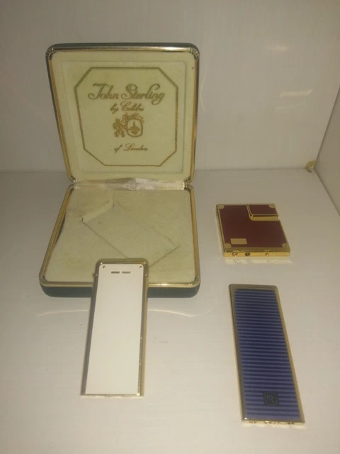 Accendino Vintage  Colibri Of London Smalto Lacca Raro Lotto